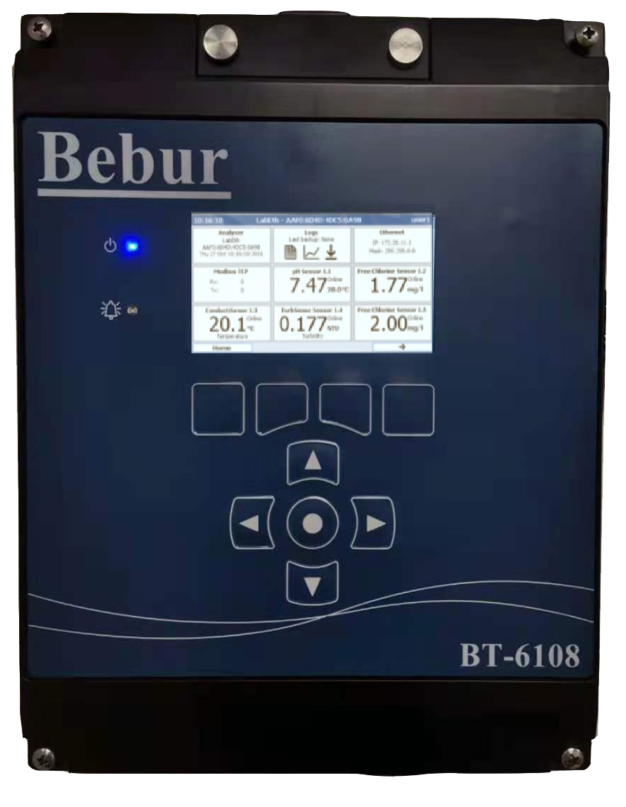 英國Bebur醫院污水余氯檢測儀控制器